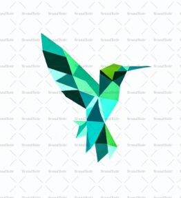 Geometrischer Kolibri